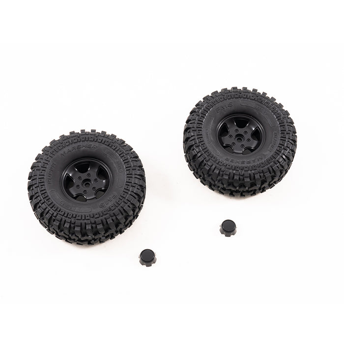 Neumáticos FCX10 Toyota LC80 MT 1.9" x 4.72'' 1 par (25 grados)