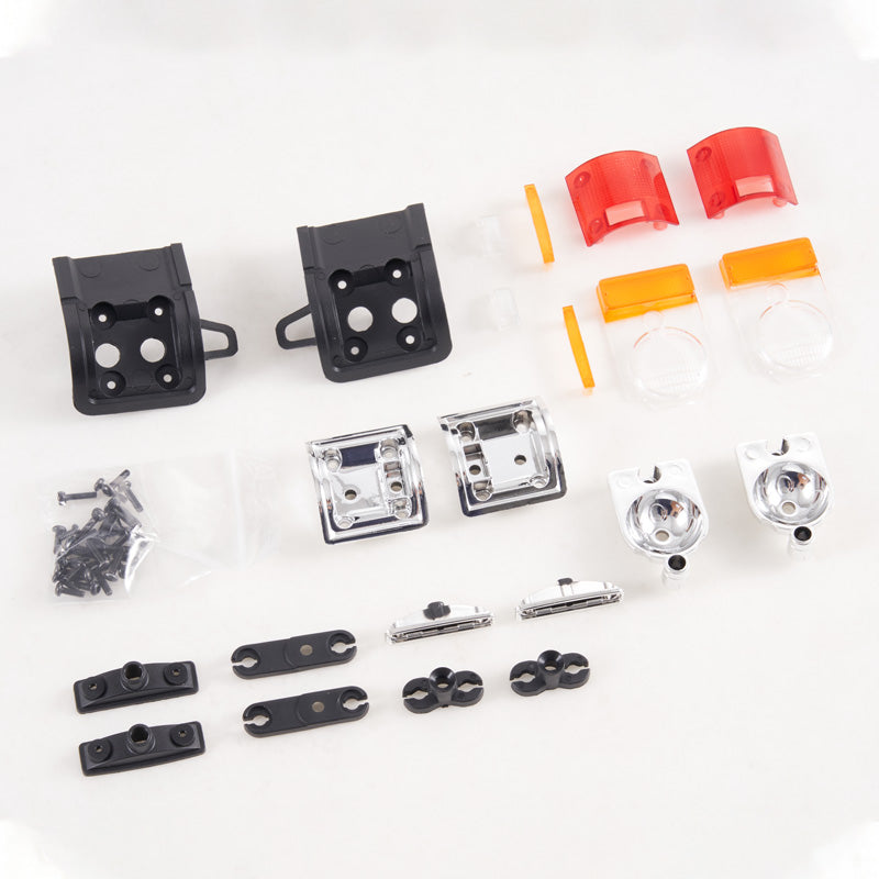 1:10 CHEVROLET K5 BLAZER COPA DE LUCES DELANTERAS Y TRASERAS CON LENTE