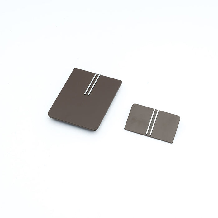 FCX24M rooftop rack metal backing plates with white stripes