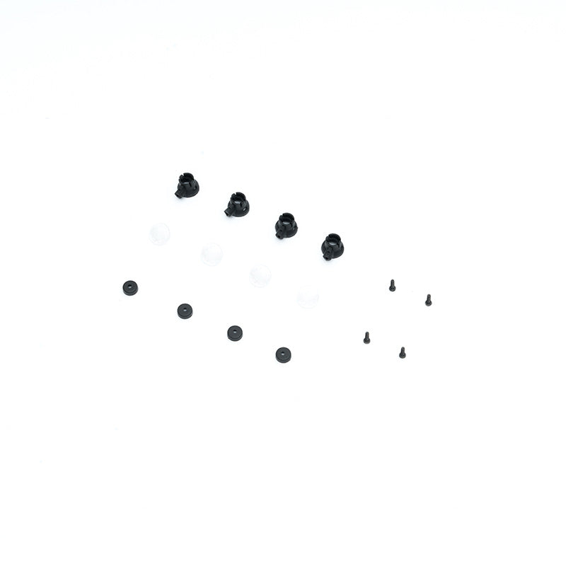 FCX24M Discovery spotlight cup set components and screws