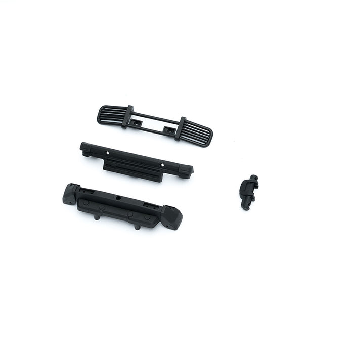 FCX24M Discovery Front Bumper parts in black plastic