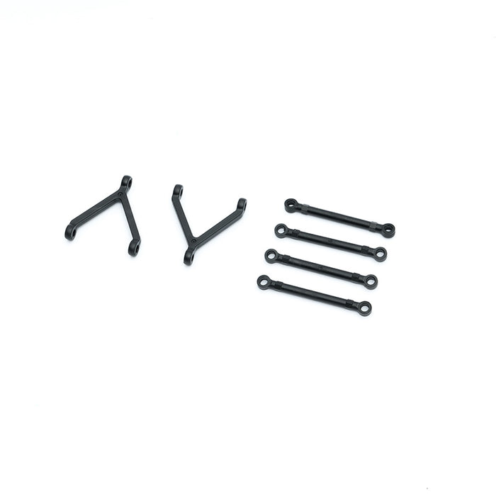 Black rod set for FCX24M Defender 90 RC model