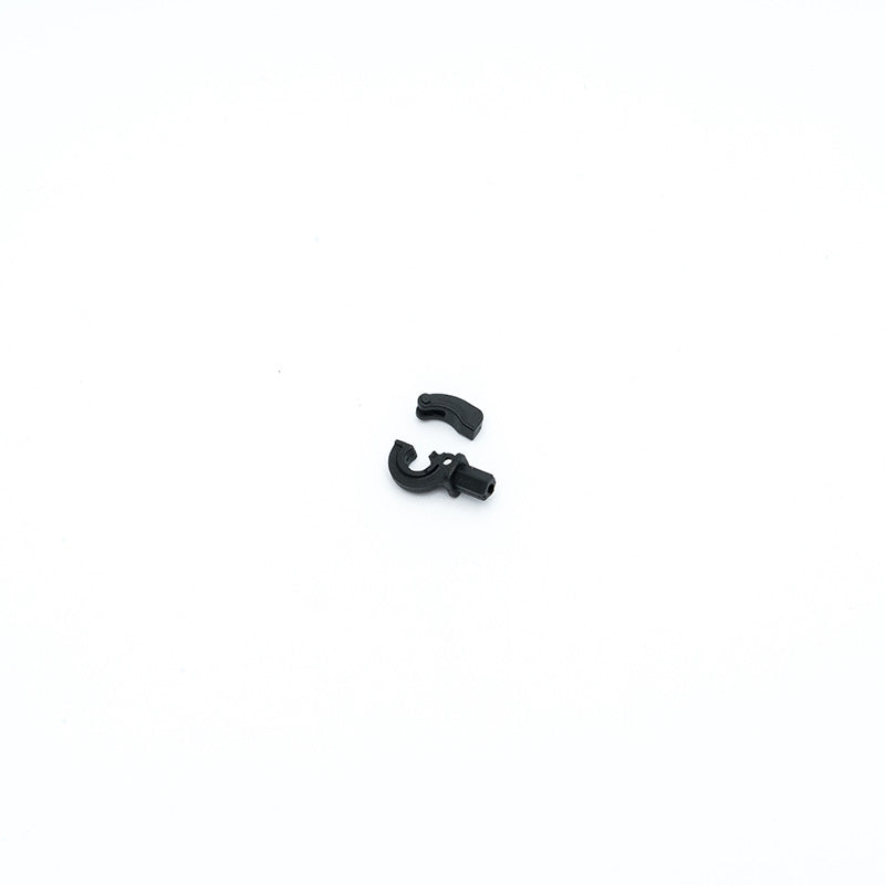Black towing hooks for FCX24M Defender 110/90 RC models