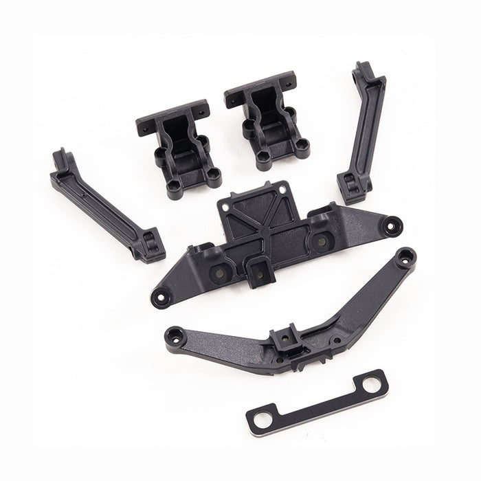 Set of black plastic chassis supporter brackets for FMT10 Colorado