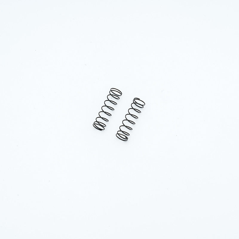 Black rear shock spring set for FCX24M RC vehicles