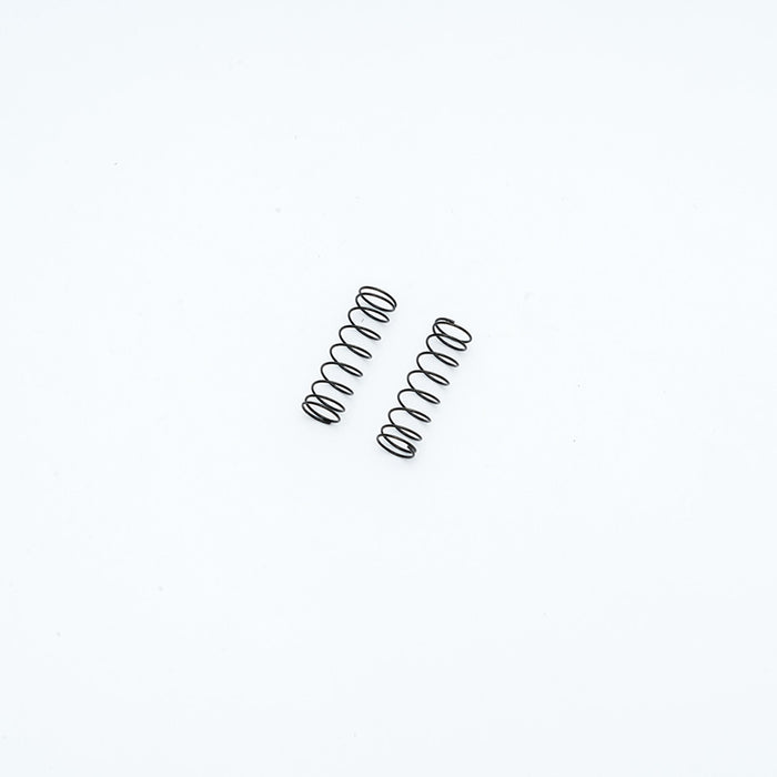 Black rear shock spring set for FCX24M RC vehicles
