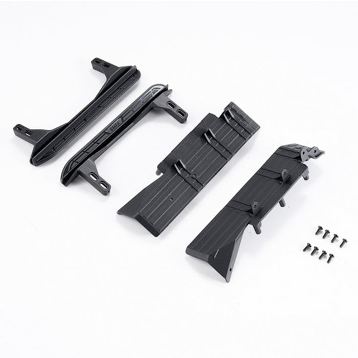 CHASSIS SIDE PLATES V2 FOR FCX10 TOYOTA LC80, FCX10 PRO LC80, FCX10 Discovery/Range Rover/Defender 110, FCX10 LC80 Brushless