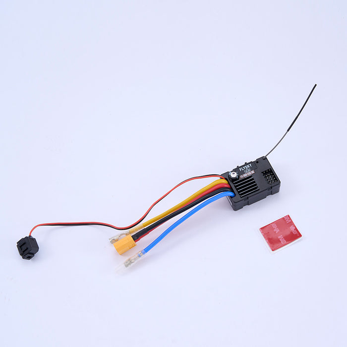 R6D-ESC receiver with wiring and connectors for RC model compatibility