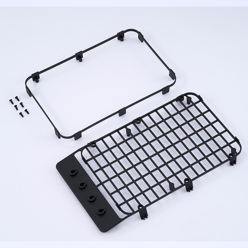 FCX10 Toyota LC80 rooftop rack components and accessories