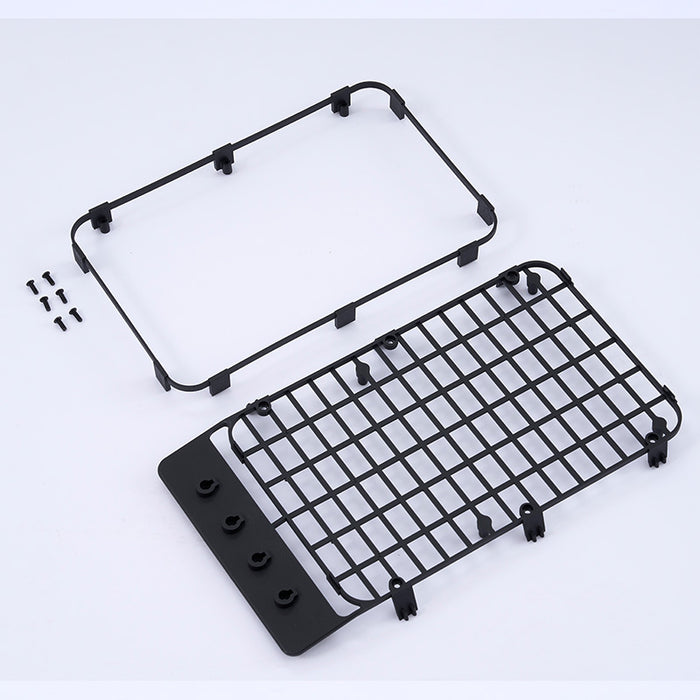 FCX10 Toyota LC80 rooftop rack components and accessories