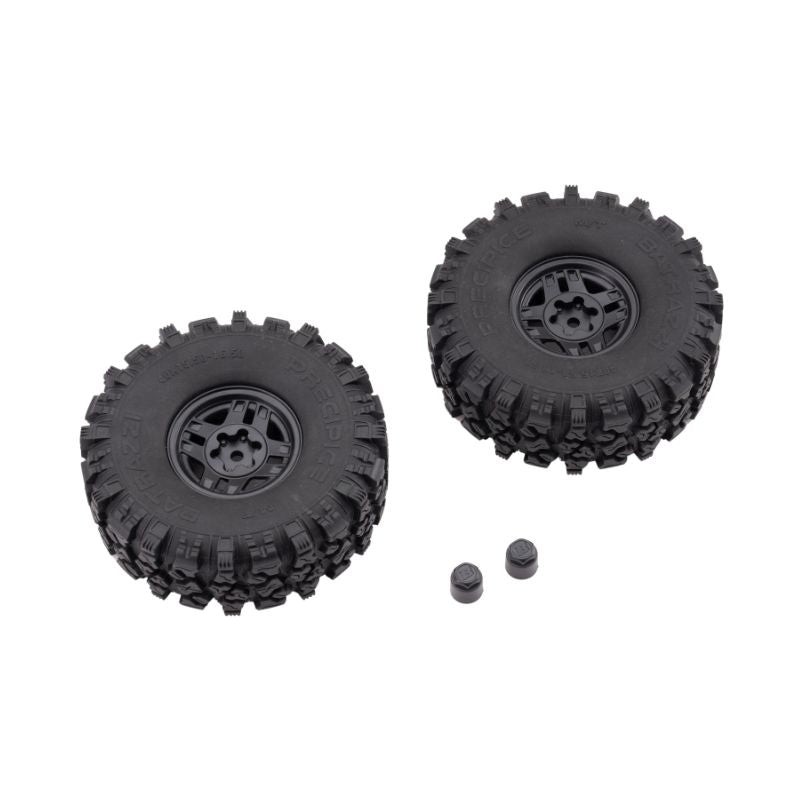 Conjunto de ruedas FCX10 PRO LC80 (1 par, V1)