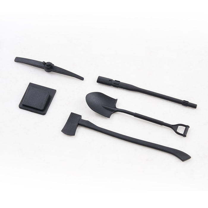 Hacha y pala decorativas para el Discovery/Range Rover/Defender 110 del FCX10