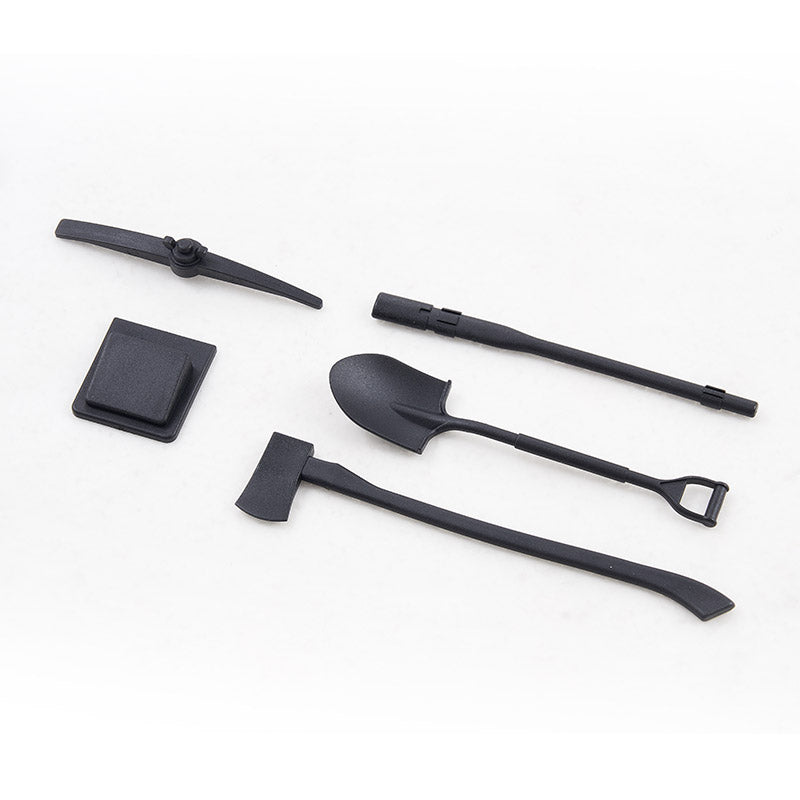 Hacha y pala decorativas para el Discovery/Range Rover/Defender 110 del FCX10