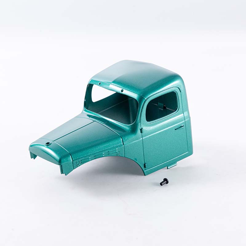 Carrocería de coche RD sin escobillas Power Wagon a escala 1:24 pintada de verde