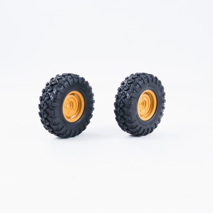 Conjunto de ruedas FCX10 Range Rover/Defender (1 par, 25 grados)