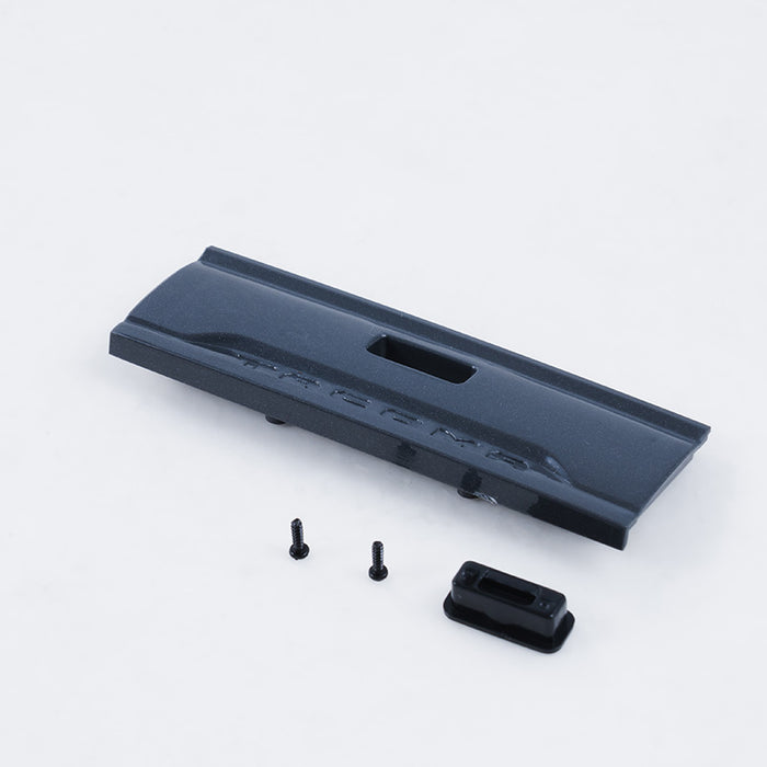 1:24 Tacoma rear door panel and handle kit with screws, gray