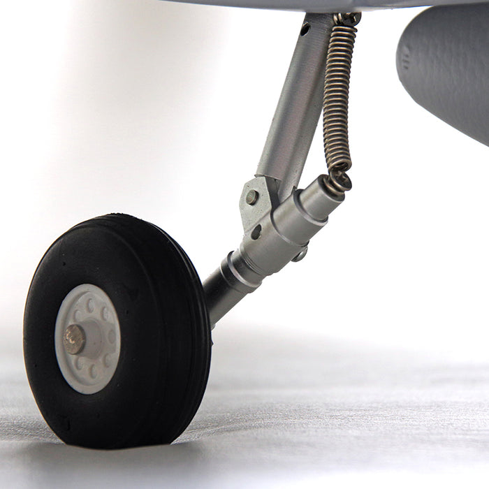 FMS 70mm F-18F V2 PNP jet front landing gear with sprung strut and tire