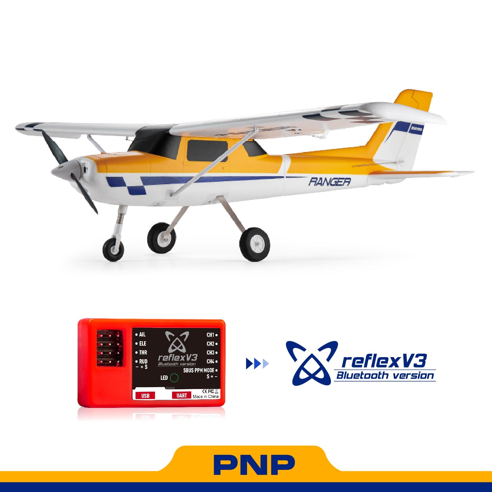🎁 FMS 1220mm Ranger EP V2 With Reflex V3 PNP