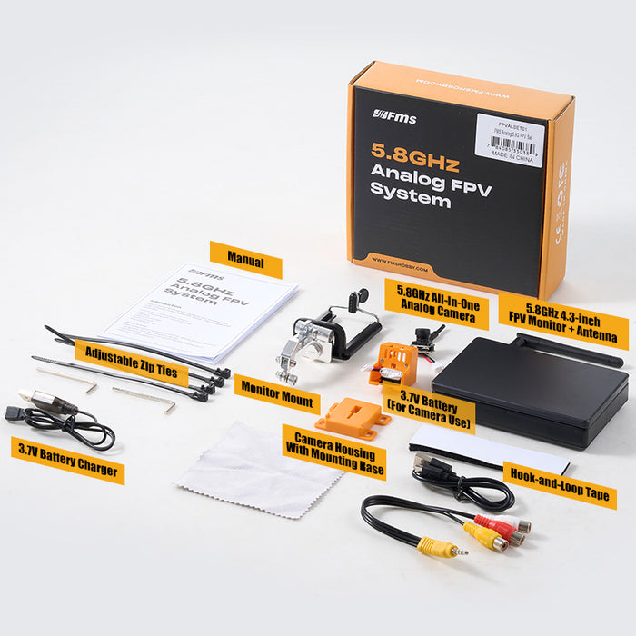 FMS 5.8G Analog FPV Set (Discontinued)