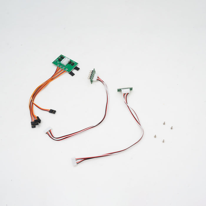 1700mm F4U V3 Multi Connector Set components and wires