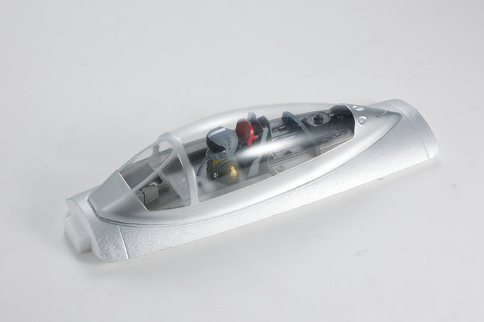 80mm F-86 RC airplane canopy with detailed cockpit interior