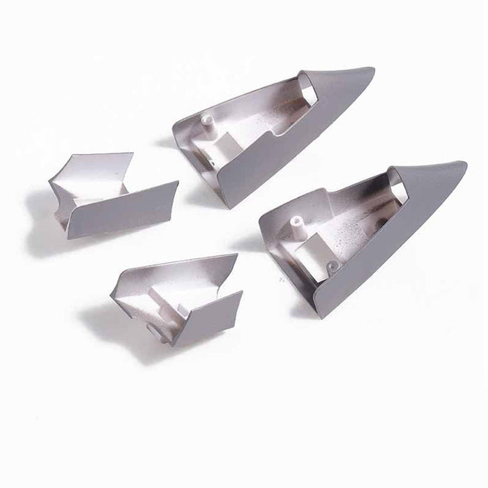 80mm integral wing bolt plastic set for RC models in gray color