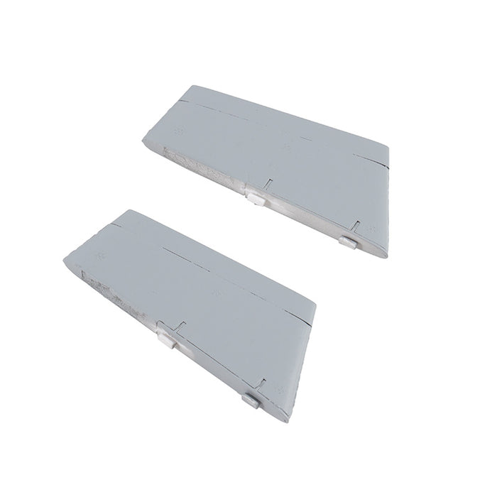 64mm F-16 ventral fins in battlefield gray