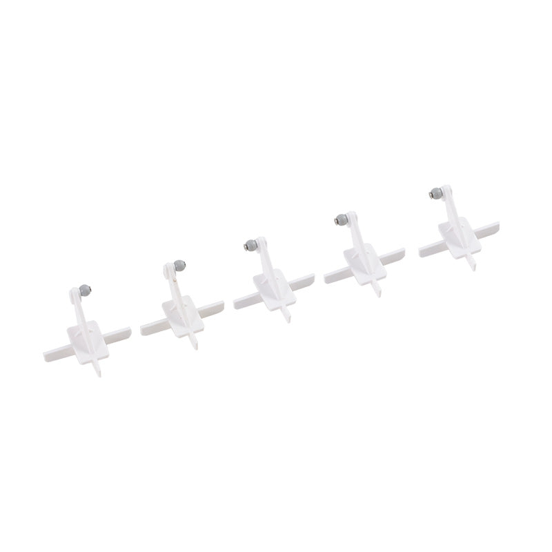 Control horns for 64mm F-16 Thunderbird RC model aircraft