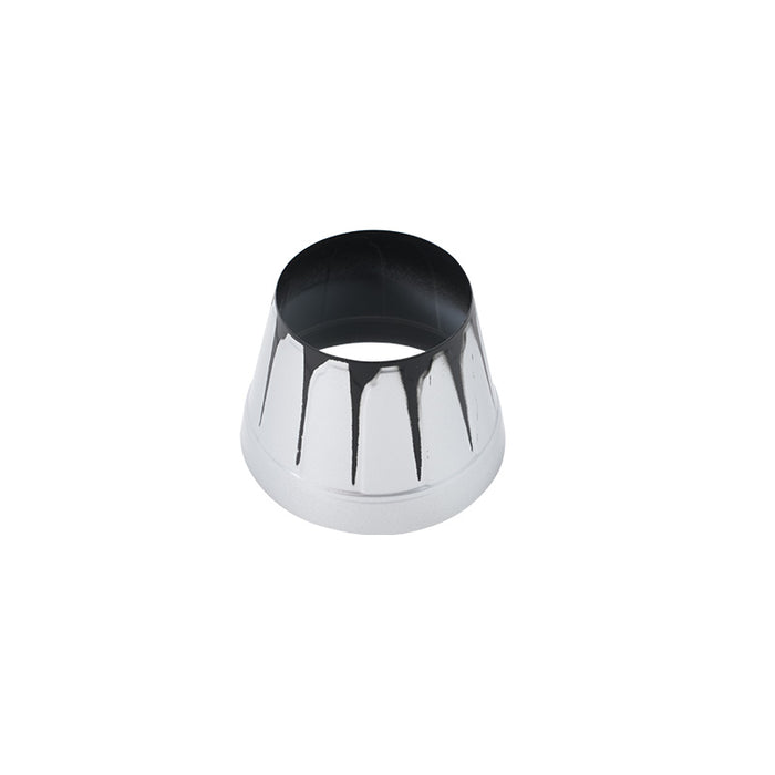 64mm F-16 exhaust nozzle in chrome finish for RC aircraft