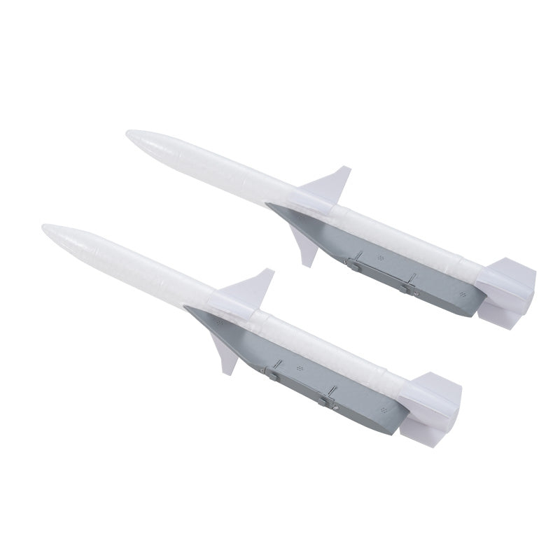 64mm F-16 Missile Set1 in Battlefield Gray color