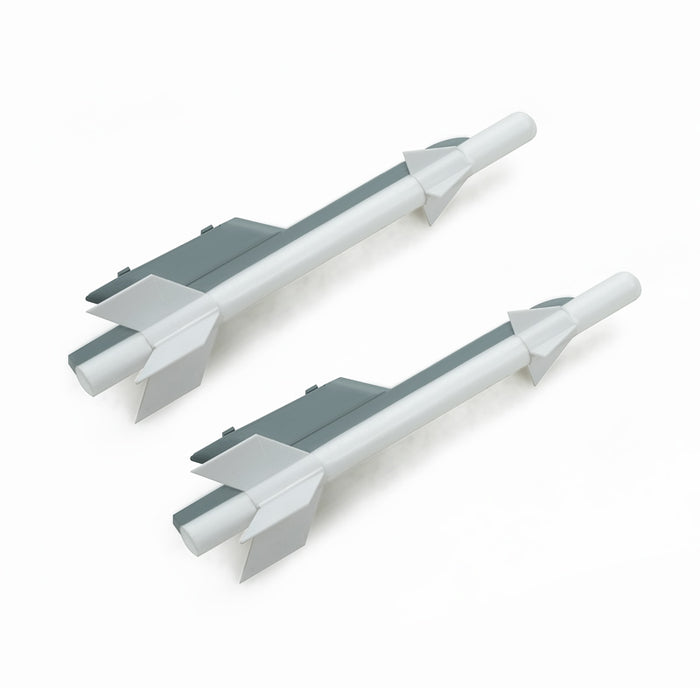 64mm J-10 wing missile set for RC aircraft