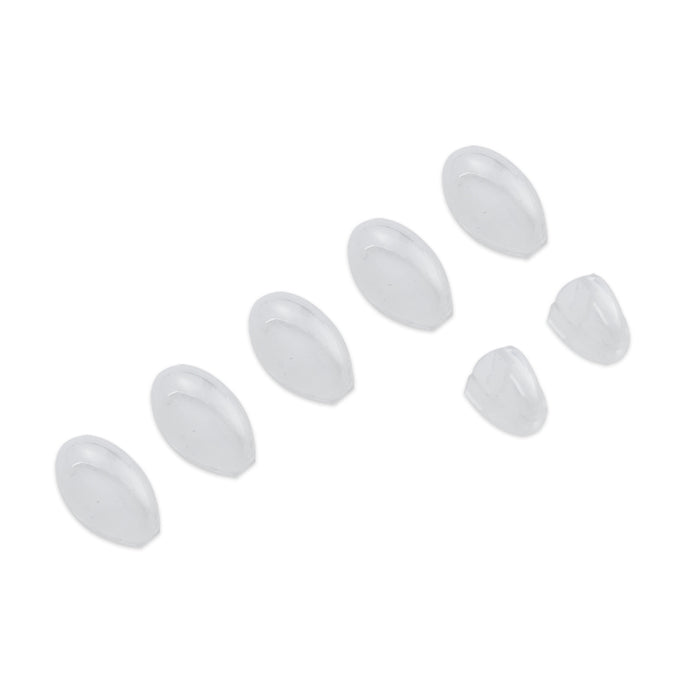 Set of clear lamp covers for 64mm J-10 RC model aircraft