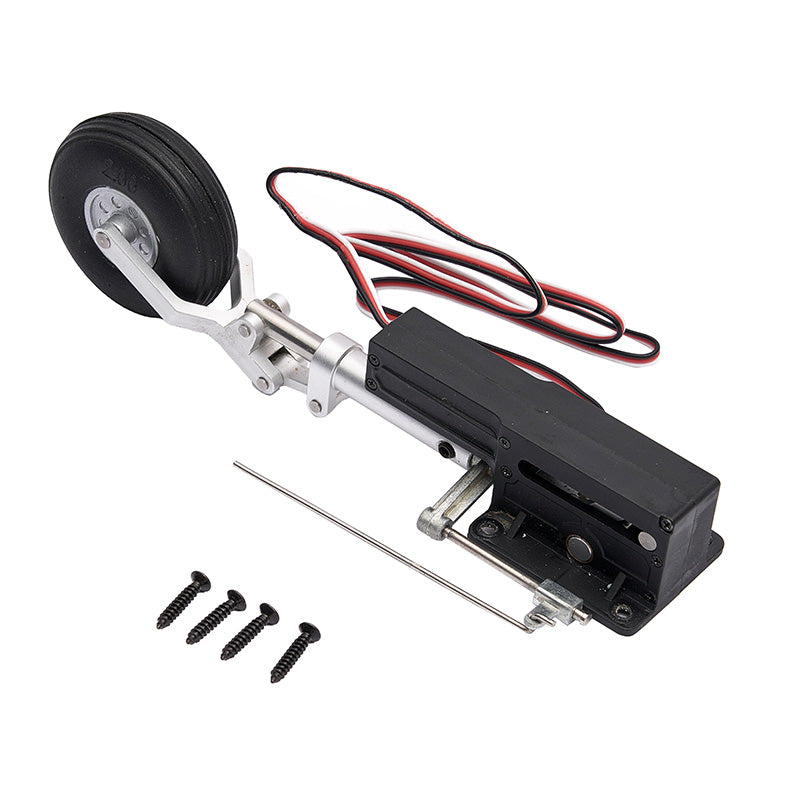 90mm Avanti front landing gear system with wheel and mounting components