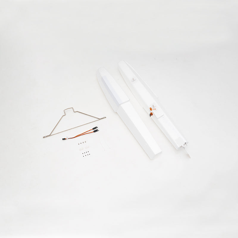 1300mm PA-18 Float Set components for RC airplane assembly