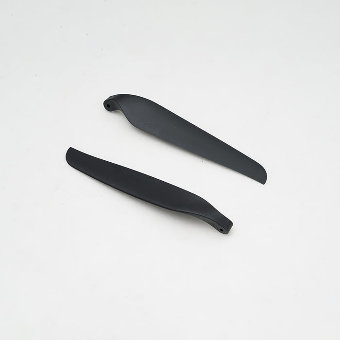 Black 2-blade propeller blades for RC airplanes