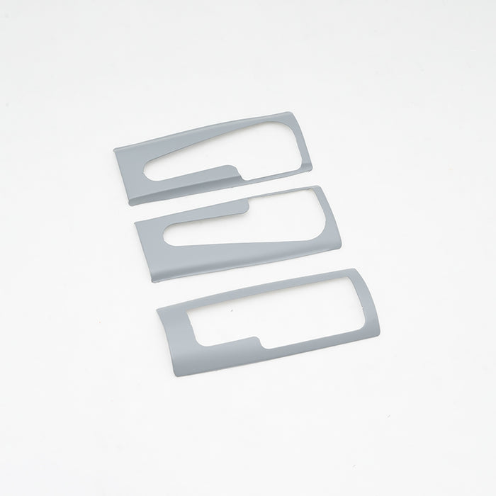 70mm F-16 V2 landing gear covers in grey, designed for RC model airplanes.