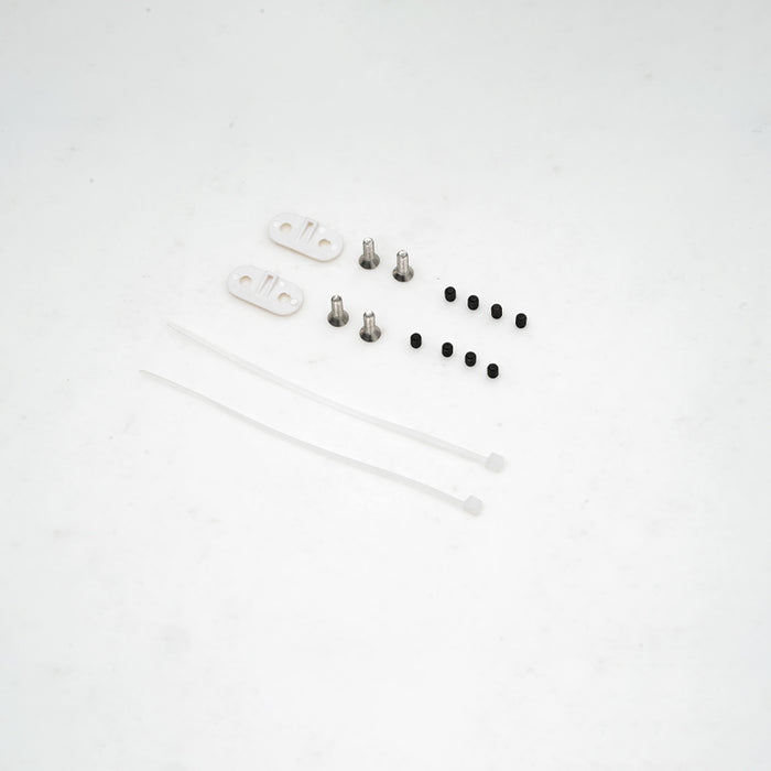 Float accessory kit for 1220mm Ranger, includes mounts, screws, and zip ties.