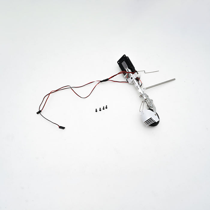 Front landing gear system for 70mm SU-27 and J-11 with wires and screws.