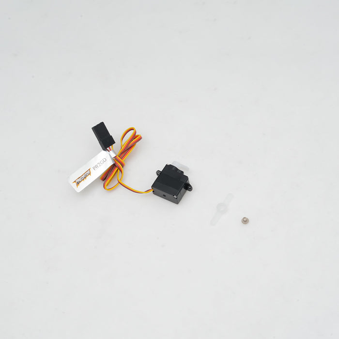 850mm Ranger 2g digital gear servo with connector and attachment components