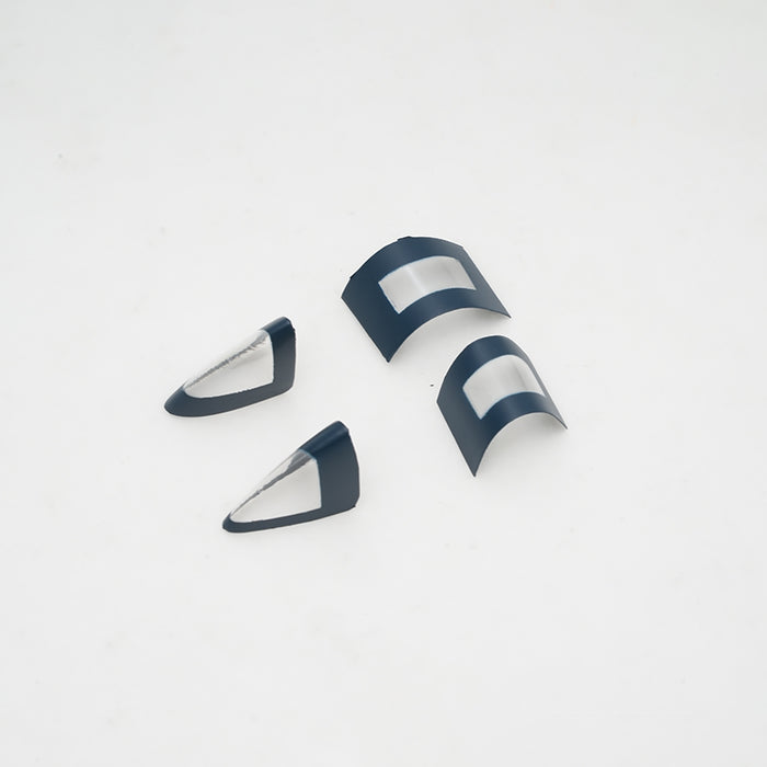 1400mm F4U lamp cover set with black and silver accents