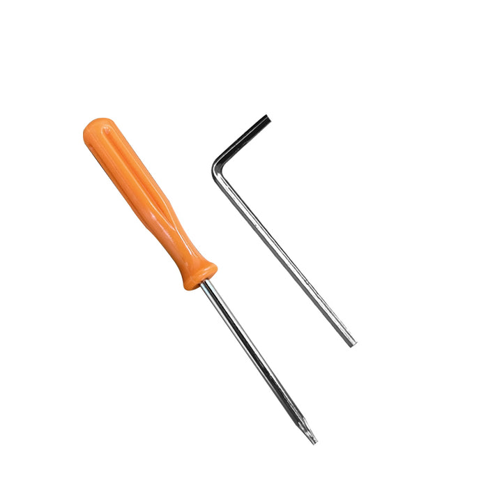 64mm Torx screwdriver and ball-end hex wrench set
