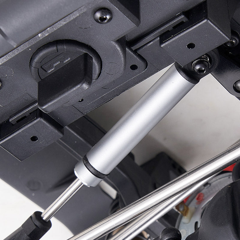 FMS 1:10 Canyon RS silver shock absorber with black mount