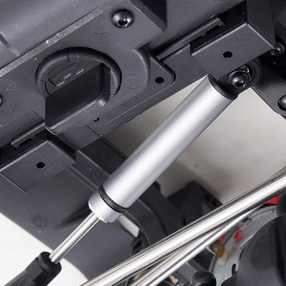 FMS 1:10 Canyon RS silver shock absorber with black mount