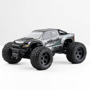 FMS 1:24 FMT24 Chevrolet Colorado monster truck RTR in black, featuring rugged tires and FMS Racing graphics.