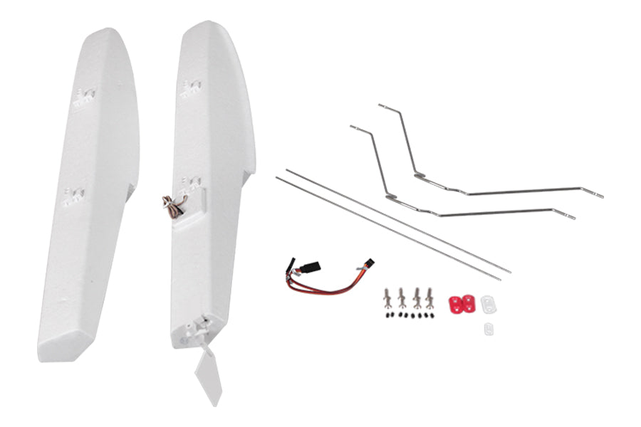 Float set for 1220mm Super EZ V4 with mounting rods and accessories