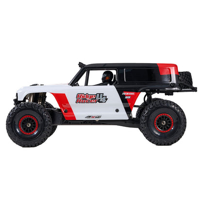 ROCHOBBY 1:7 Ridge Racer U4 Desert Buggy RS, white, red, black RC car with large tires and red wheel rings.