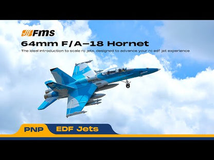 FMS EDF Jet 64mm F/A-18 Hornet, RTF / PNP