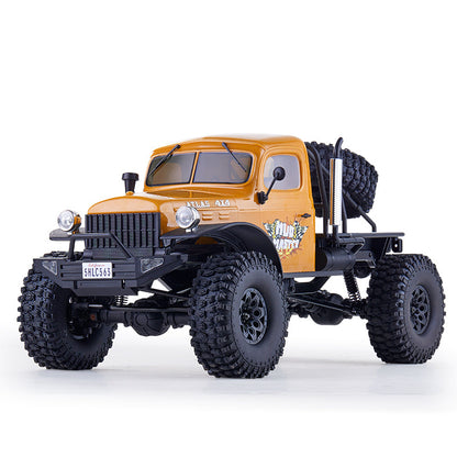 Orange ROCHOBBY 1:10 Atlas 4x4 Off-Road Truck RS with large all-terrain tires