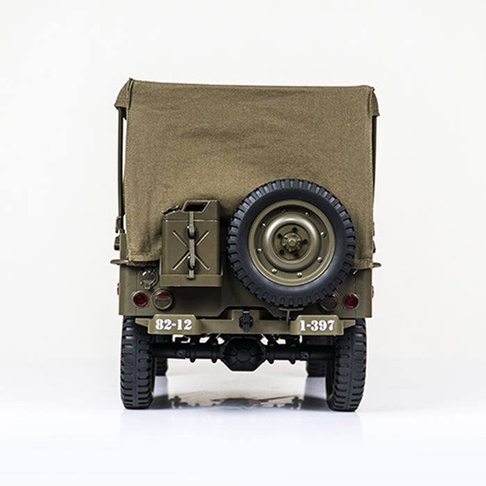 Cañón antitanque/Remolque/Ametralladora/Lona superior para escalador MB 1941 a escala 1:6/1:12 