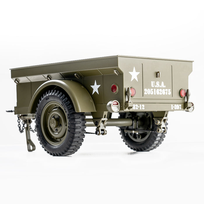 Cañón antitanque/Remolque/Ametralladora/Lona superior para escalador MB 1941 a escala 1:6/1:12 
